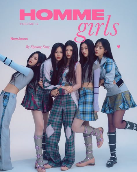 Girls Magazine, Pop Posters, Danielle Haerin, New Jeans Style, Kim Minji, Extended Play, 80s Fashion, Kpop Girl Groups, Pop Group