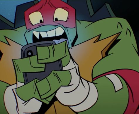 Raph Rottmnt, Rottmnt Screenshots, Raphael Tmnt, Donatello Ninja Turtle, Red Hair Men, Body Type Drawing, Turtle Tots, Turtles Funny, Teenage Ninja