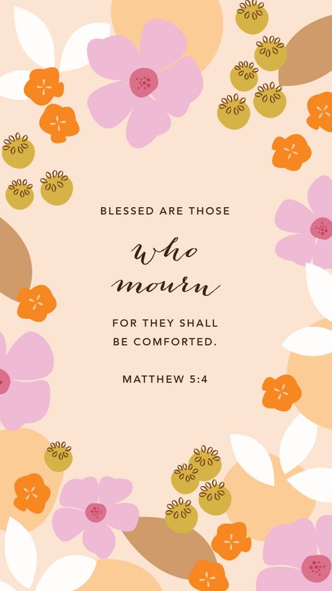 Mathew 5:3-12, Mathew 5, Matthew 5 4, Matthew 5, Blessed Are Those, Ayat Alkitab, Scripture Cards, Phone Background, Favorite Bible Verses