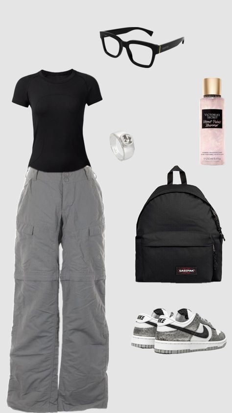 What To Wear With Grey Cargo Pants, Gray Cargo Outfit, Styling Grey Cargos, Gray Cargos Outfit, Grey Cargos Fit, Gray Cargos, Gray Cargo Pants Outfit For Women, Dark Grey Cargo Pants Outfit, Grey Cargo Outfit