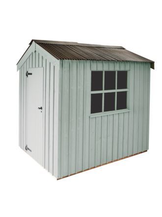 Sheds - Sheds, Green, Natural | John Lewis & Partners Garden Pods, Apex Roof, Traditional Windows, Corrugated Roofing, We Shed, East Anglia, Paving Slabs, Garden Sheds, Low Maintenance Garden