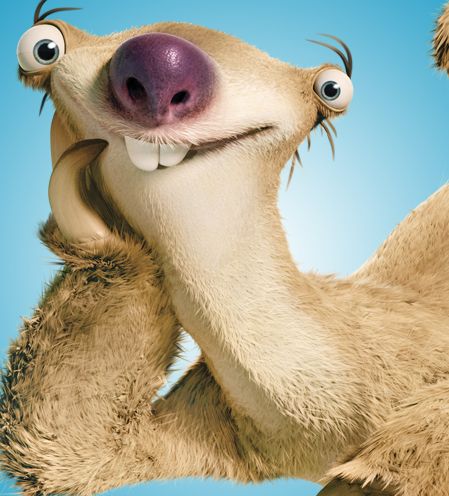 Char headshot sid Ice Age Funny, Ice Age Sid, Sloth Drawing, Ice Age Movies, Sid The Sloth, Desenho Tattoo, Pinturas Disney, Ice Age, Funny Movies