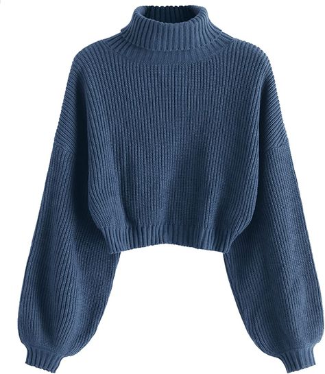 100% Acrylic
Imported
Pull On closure
Fabric: Made of soft knitted fabric, stretchy and comfy to wear. Crop knit sweater perfect for spring, fall and winter
Size: S-US 4, M-US 6, L-US 8, XL-US 10.Please refer to our size detail in description before ordering
Features: With the mock neck and turtleneck design, and the long lantern sleeves to bring an adorable defined profile, this pullover sweater is a great way to update your knitwear collection Lantern Sleeve Sweater, Loose Fit Sweater, Female Shorts, Cropped Knit Sweater, Cropped Pullover, Blue Vests, Womens Turtleneck, Home Sport, Knit Pullover