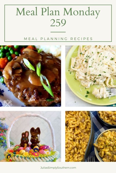 One Pot Hamburger Helper, Salisbury Steaks, Easter Basket Cake, Basket Cake, Beef Pasta, Family Meal Planning, Hamburger Helper, Homecooked Meals, Salisbury Steak