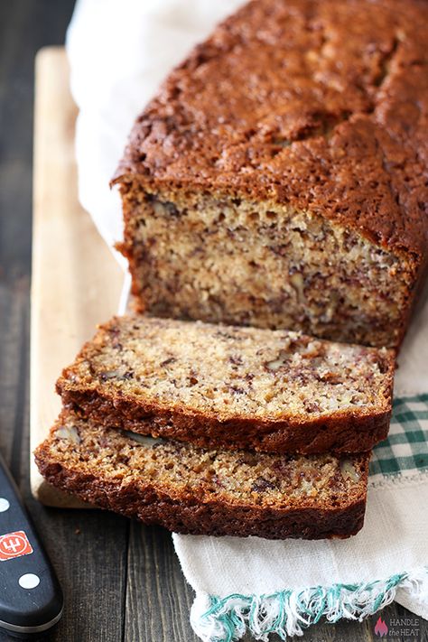 Butter Pecan Banana Bread Banana Pecan Bread Recipe, Pecan Banana Bread, Banana Pecan Bread, Pecan Recipes, Banana Nut Bread, Nut Bread, Banana Bread Recipe, Bread Recipes Sweet, Butter Pecan