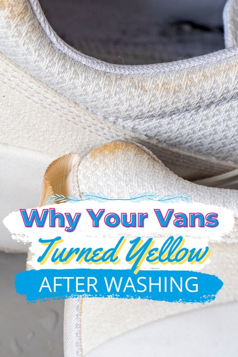 Clean White Vans, Cleaning White Vans, Remove Yellow Stains, Leather Vans, Suede Cleaner, White Canvas Shoes, How To Clean Suede, Mesh Laundry Bags, White Vans