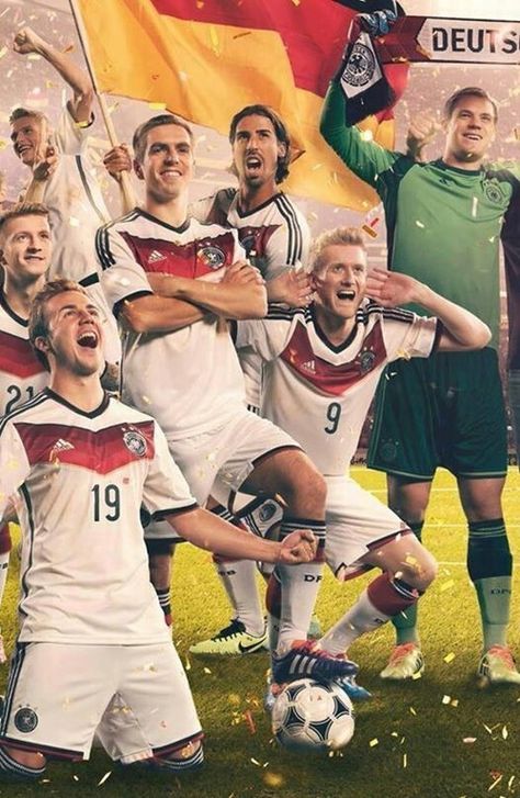 Germany national football team football germany futball fifa world cup football champions Football Team Pictures, Germany Football Team, Germany National Football Team, Germany Team, Bayer Munich, World Cup Shirts, German National Team, Dfb Team, Germany Football