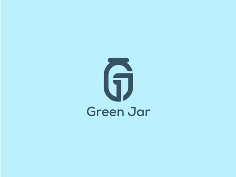 Can Logo Design, Jar Logo Design, Jar Logo, Gem Studio, Logo Wings, Kitchen Jar, Bottle Logo, Bubble Tea Shop, Movie App