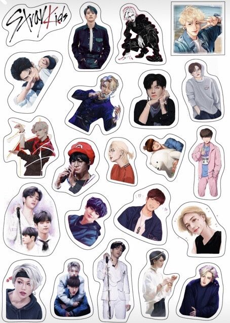 Straykids Stickers Printable, Stray Kids Stickers Printable, Skz Stickers Printable, Stray Kids Printable, Straykids Stickers, Stray Kids Stickers, Skz Sticker, Stray Kids Sticker, Skz Stickers