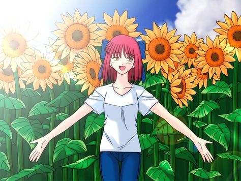 Kohaku【Tsukihime】 Kohaku Tsukihime, Different Games, Type Moon, Happy People, Visual Novel, Cute Anime Character, Art Wallpaper, New Art, Cool Pictures