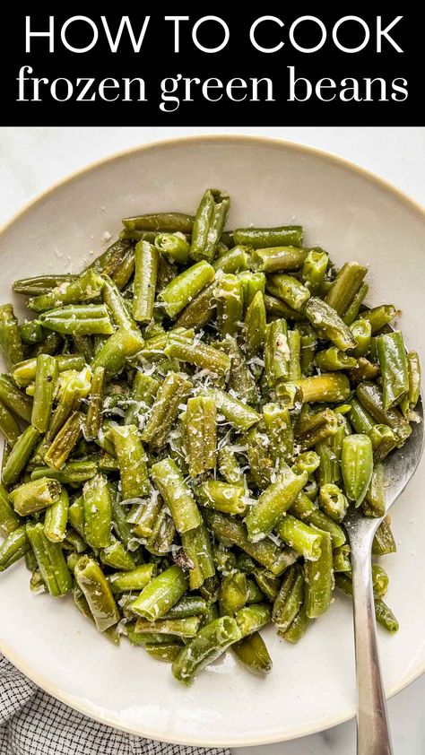 How To Cook Frozen Green Beans, Beans Indian Recipe, Cook Frozen Green Beans, Green Beans Recipe Indian, Roasted Frozen Green Beans, Frozen Green Bean Recipes, Indian Beans Recipe, Cooking Frozen Green Beans, Frozen Vegetable Recipes