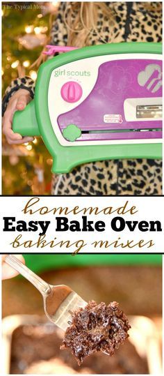 Easy Bake Oven Mixes Diy, Easy Bake Oven Recipes Kids Brownies, Ez Bake Oven Recipes Kids, Diy Easy Bake Oven Recipes Kids, Recipes For Easy Bake Ovens, Easy Bake Oven Recipes Diy Cake Mixes, Easy Bake Oven Recipes Diy, Cake Mix Diy, Easy Bake Oven Recipes Kids