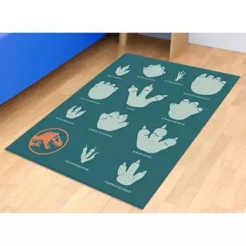 Kids’ Decor : Page 8 : Target Jurassic World Dominion, Dinosaur Tracks, Dinosaur Room, Jurassic World Dinosaurs, Target Rug, Jurassic Park World, Cadeau Photo, Accent Rugs, Jurassic World