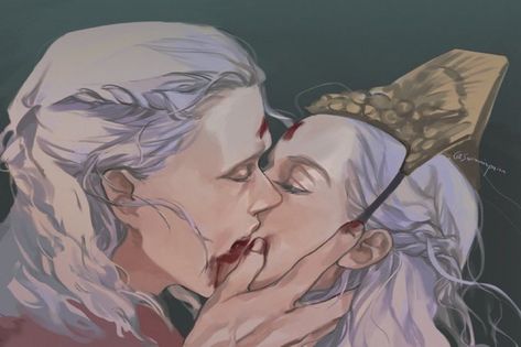 Daemyra Aesthetic, Daemyra Fan Art, Daemyra Fanart, Daemon And Rhaenyra Fanart, Daemon Targaryen Fan Art, Hotd Fanart, Asoiaf Fanart, Rhaenyra And Daemon, Dragon Fanart