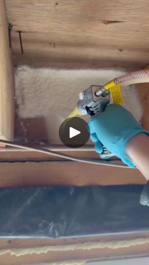 Refresh Home, Diy Insulation, Spray Foam Insulation, Spray Foam, Home Improvements, Diy Remodel, Home Maintenance, Home Projects, Helpful Hints