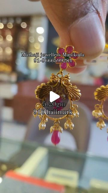 mathaji_jewellers_official on Instagram: "Light Weight. Chandbali eairing. Design by Mathaji jeweller Manikoda Hyderabad. Visit our Showroom & More design. Delly new design. Stock" Light Weight Chandbali Earrings Gold, Chandbali Earrings Gold, Instagram Light, Chandbali Earrings, More Design, Hyderabad, News Design, Earrings Gold, New Design