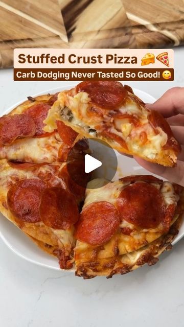 Justin Burkard | Stuffed Crust Pizza 🧀🍕
Craving pizza without all the carbs? This stuffed crust pizza is a game-changer! 😋

What You Need:
🌮 Low-carb... | Instagram Cream Cheese Sausage, Stuffed Crust Pizza, Nature Medicine, Italian Seasonings, Stuffed Crust, Tortilla Pizza, Craving Pizza, Low Carb Tortillas, Cheese Sausage