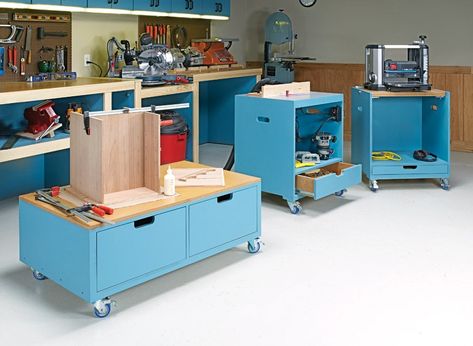 detail2-hd Small Workshop Ideas, Workshop Storage Ideas, Workshop Setup, Woodsmith Plans, Garage Workshop Plans, Woodworking Garage, Workshop Plans, Workbench Plans, Garage Work Bench