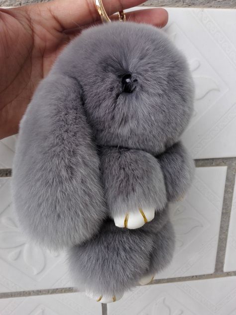 Wonder Zoo | Cute fluffy bunnies rabbits small charm keychain phone ch | Feltify Fluffy Bunny Keychain, Mun Aesthetic, Fluffy Keychain, Fluffy Bunnies, Keychain Phone, Cool Keychains, Fluffy Bunny, Needle Felting Projects, Party Purse