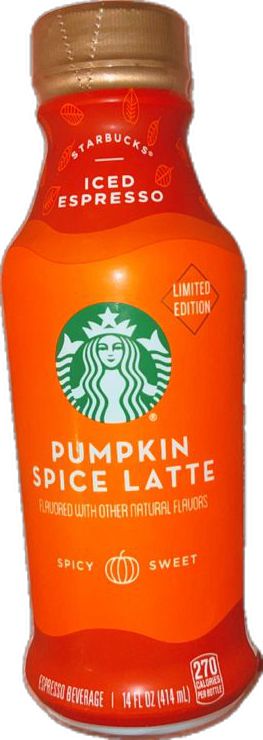 A picture of a bottled pumpkin spiced latte from Starbucks laying on a pink weighted blanket Starbucks Psl, Espresso Drinks, Starbucks Iced, Fall Aesthetic, Pumpkin Spice Latte, A Fan, Natural Flavors, Fall Vibes, Pumpkin Spice