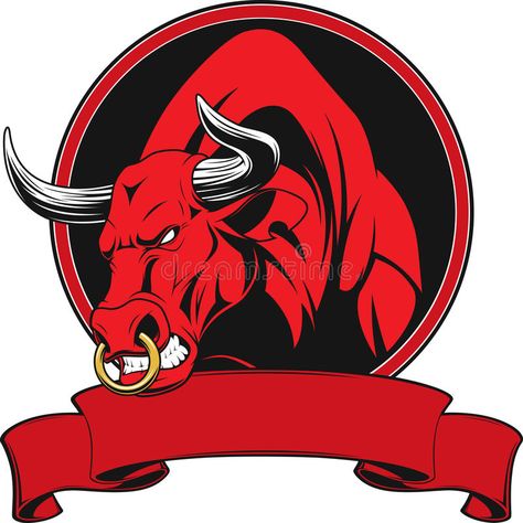 Healthy ferocious bull stock illustration Toro Vector, American Flag Drawing, Bugs Bunny Drawing, Taurus Bull Tattoos, Angry Bull, Taurus Bull, Team Logo Design, Bull Tattoos, Gym Art