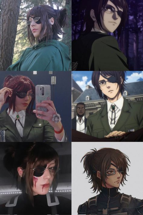 Hange Zoe/Hanji Zoe cosplay Attack on Titan Shingeki no Kyojin Hanji Cosplay, Hange Cosplay, Hange Zoe Cosplay, Attack On Titan Cosplay, Hange Zoe, Aot Cosplay, Attack On Titan, Halloween Costumes, Japan