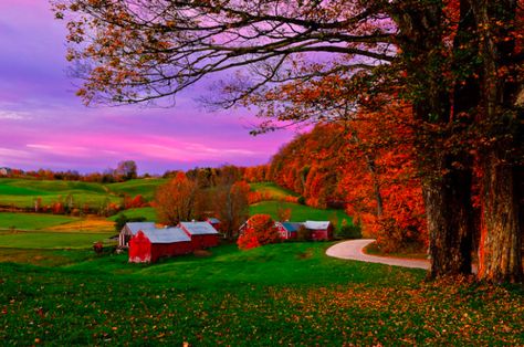 The Jenne Farm Is The Most Photographed Farm In All Of Vermont Moon Stars Illustration, Places To Visit In Vermont, Sky Of Stars, Sky Wide, Visit Vermont, Stars Photography, John Deere Tractors Farms, Moon Stars Art, Woodstock Vt