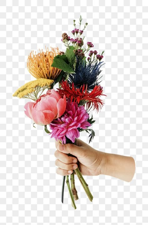 Hand Holding Flower Bouquet, Bunch Of Flowers Drawing, Holding Flower Bouquet, Flower In Hand, Hand Holding Flower, Flower Bouquet Png, Christmas Images Free, Flower Bouquet Drawing, Hands Holding Flowers