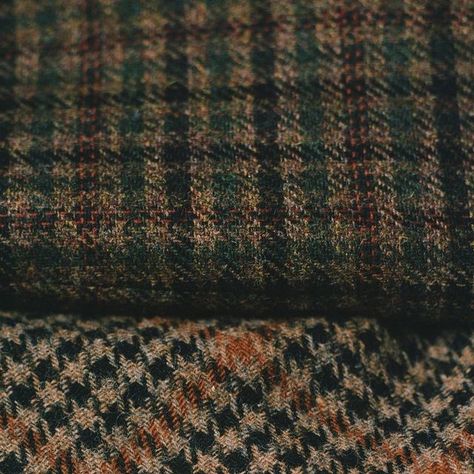 Drake's on Instagram: "Gun Club, Prince of Wales, houndstooth and window pane: a brief look at some of our signature tweeds. 

Available in-store and online at drakes.com" Tweed Aesthetic, Window Pane, Coat Patterns, Prince Of Wales, Wales, Prince, Look At, In Store, Pattern