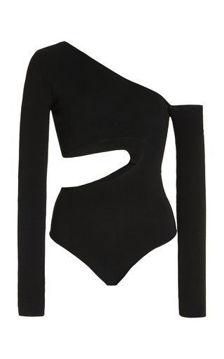 Bodysuit Tops, Body Outfit, Cutout Bodysuit, Designer Tops, Character Outfits, Black Bodysuit, Women's Tops, Moda Operandi, A K