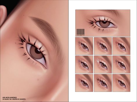 Sims 4 Cc Eyelash Remover, 2d Lashes Sims 4 Cc, Sims 4 Eyelashes Skin Detail, Sims 4 Mods Makeup Eyelashes, Sims 4 Cc The Sims Resource Lashes, 2d Lashes, Sims Eyelashes, Mmsims Eyelashes, The Sims Resource Eyelashes