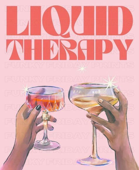 Liquid Therapy, Farm Hacks, Bar Poster, Wallpaper Home Decor, Diy Headboard, Retro Wall Decor, Kitchen Humor, Etsy Printable Art, Home Decor Art