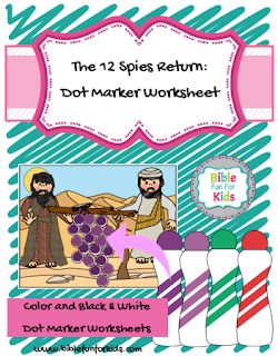 12 Spies Preschool Craft, Joshua And Caleb Craft Spies For Kids, Moses Crafts, Gospel Project, Joshua And Caleb, Story Crafts, Kids Church Lessons, Children Ministry, Preschool Bible Lessons