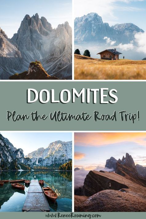 Dolomites Packing List, Dolomites Italy, Ultimate Road Trip, Fall Road Trip, Road Trip Packing, Packing Guide, Couple Travel, The Dolomites, Italy Travel Tips