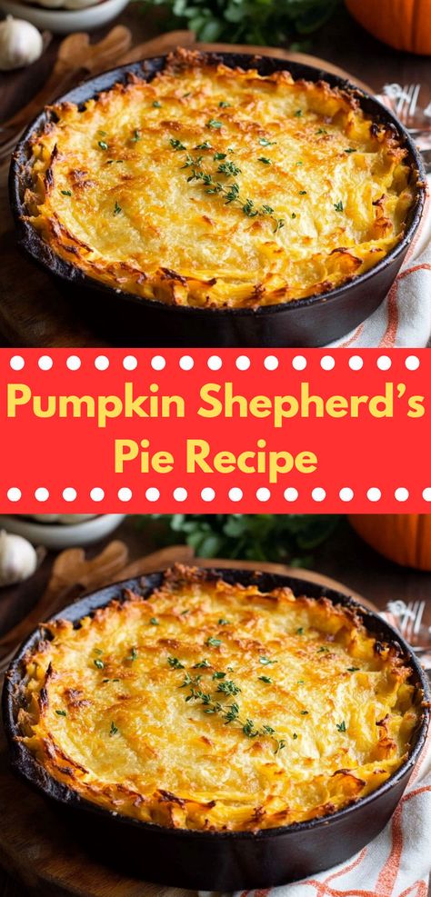 Searching for new dinner ideas? This Pumpkin Shepherd’s Pie recipe offers a delicious twist on traditional shepherd pie recipes. A perfect addition to your pumpkin recipe and lunch recipes collection. Pumpkin Mash, Shepherd Pie, Savory Pumpkin, Shepherd's Pie Recipe, Jellied Cranberry Sauce, Savory Pumpkin Recipes, Hearty Lunch, Pumpkin Recipe, Shepherds Pie Recipe