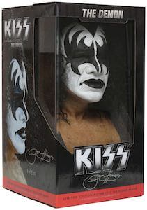 KISS Gene Simmons Mask Gene Simmons Makeup, Kiss Merchandise, Iron Maiden Posters, Kiss Costume, Gene Simmons Kiss, Halloween Yard Art, Demon Mask, Kiss Members, Peter Criss