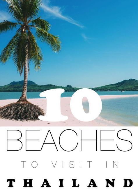 10 Beautiful Beaches You Have To Visit In Thailand - Hand Luggage Only - Travel, Food & Home Blog Beaches To Visit, Thailand Vacation, Thailand Adventure, Thailand Trip, Thailand Travel Tips, Thailand Travel Guide, Thailand Holiday, Thailand Beaches, Visit Thailand