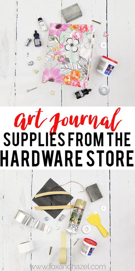 Art Journal Supplies, Journal Tools, Really Cool Backgrounds, Art Journaling Supplies, Unconventional Materials, Journal Things, Journal Tutorials, Visual Journaling, Visual Journals