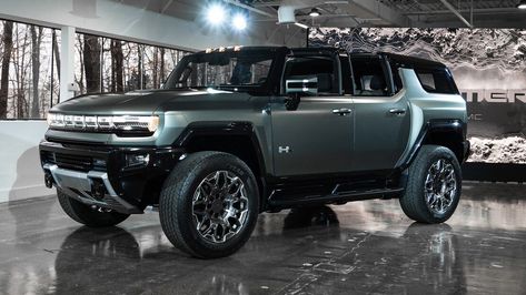 Upcoming all electric vehicle. 2024 Hummer EV SUV Hummer Pickup, Gmc Hummer Ev Suv, Hummer Ev Suv, New Hummer, Gmc Hummer Ev, Hummer Ev, Hummer Truck, Electric Pickup Truck, Ev Suv