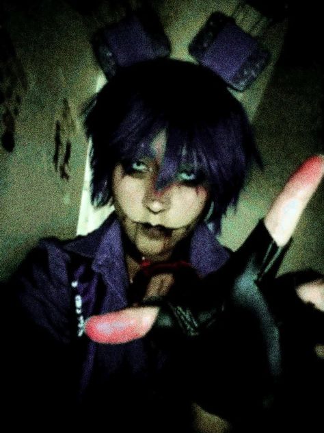 Bonnie Cosplay Fnaf, Bonnie Fnaf Cosplay, Fnaf Bonnie Cosplay, Duo Cosplay Ideas, Chica Costume, Bonnie Cosplay, Cosplay Idea, Black Soul, Fnaf Cosplay