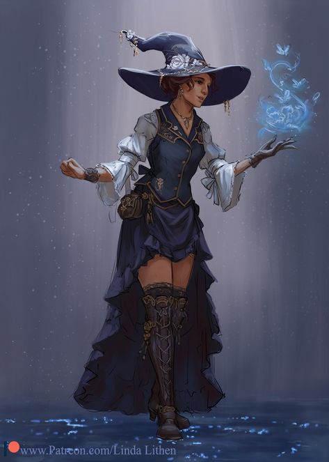 Linda Lithén on X: "A Elegant Witch for this week's sketch poll :D https://t.co/B8kuTEVbcT" / X Elegant Witch, Female Wizard, Medieval Witch, Fantasy Wizard, Fantasy Witch, Fantasy Magic, Witch Outfit, Witch Art, Fantasy Concept Art