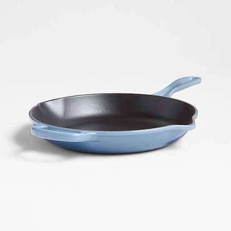 Le Creuset Cookware: Dutch Ovens, Pots and Pans | Crate & Barrel Le Creuset Skillet, Le Creuset Bakeware, Black Kitchen Accessories, Le Creuset Cast Iron, Le Creuset Cookware, Stainless Steel Cookware, Enameled Cast Iron, Cast Iron Cookware, Cast Iron Skillet