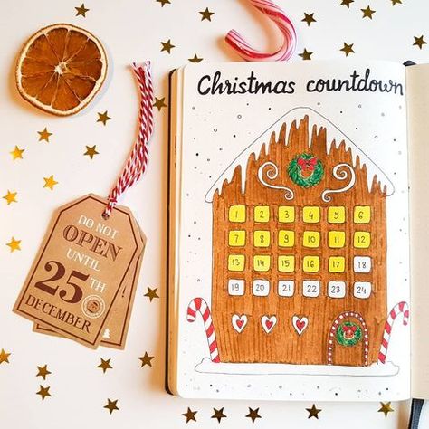 Claudia (@sunshine_journal_) • fotos e vídeos do Instagram Christmas Bullet Journal Ideas, Christmas Bullet Journal, 8 Days Left, Bullet Journal Christmas, December Bullet Journal, Gift Tracker, Bullet Journal Spreads, Bullet Journal Quotes, Christmas Experiences