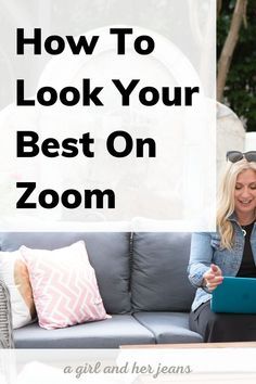The world has changed and knowing how to look your best on Zoom is important for your professional and personal life. After 15 years of working at home, I am a firm believer of getting ready every day. I know I just lost half of you. If you work from home day in and day out, I firmly believe you will benefit from getting ready. You will feel & look more professional when you put forth effort to look your best on a Zoom meeting. Hacks Every Girl Should Know, Working At Home, Zoom Meeting, Ageless Beauty, Intentional Living, Curvy Outfits, Look Your Best, Simple Living, Work From Home