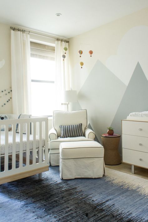 Gender Neutral Kids Room, Neutral Kids Room, Mountain Nursery, Nursery Room Design, Nursery Curtains, Baby Bedding Sets, Nursery Inspo, Nursery Baby Room, Style Deco