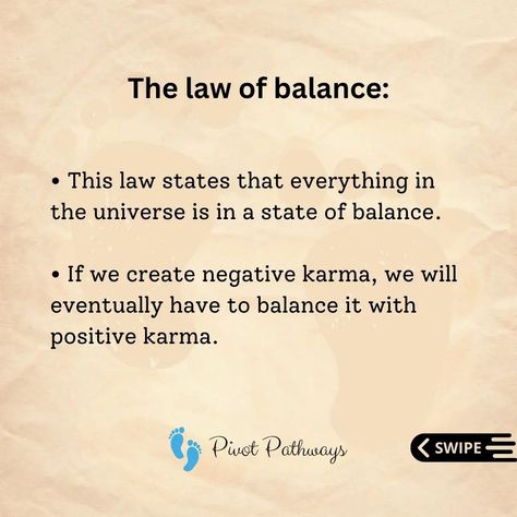 Discover the 7 Laws of Karma that Will Transform Your Life 🌟✨ Embrace positive change and unlock your true potential today! #KarmaLaws #LifeTransformation #SelfImprovement #PersonalGrowth #PositiveChange #pivotpathways 7 Laws Of Karma, Law Of Karma, Positive Change, Transform Your Life, Personal Growth, Self Improvement, Universe, Spirituality