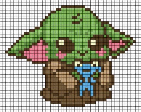 Big Pixel Art, Disney Pixel Art, Pixel Art Disney, Stitch Games, Graph Paper Drawings, Easy Pixel Art, Pixel Drawing, Pixel Crochet, Pix Art