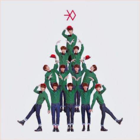 Exo Christmas, Christmas Themes, Exo, Movie Posters, Christmas, Art, Film Posters