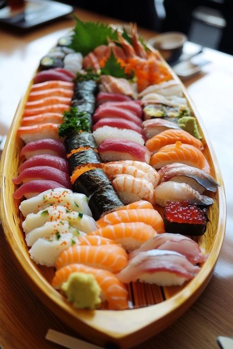 Food In Japan, Sashimi Platter, Famous Food, Sushi Platter, Simple Food, Japanese Dishes, Japan Food, Seafood Dishes, Sashimi