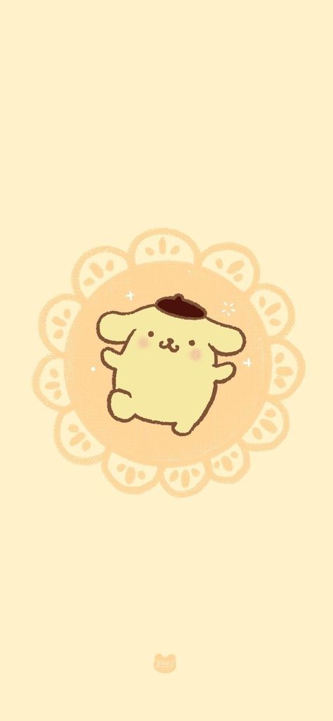 Cute Pompompurin Wallpaper, Pompompurin Phone Theme, Pompompurin Lockscreen, Pom Pom Purin Wallpaper, Sanrio Purin, Pompompurin Aesthetic, Pompompurin Wallpaper, Sanrio Wallpapers, Pompom Purin